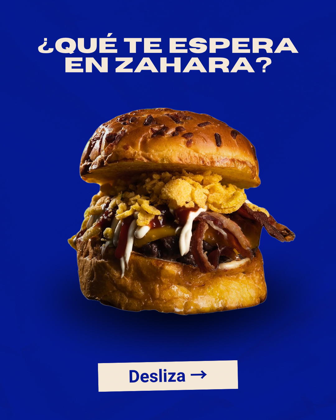 Hamburguesa de Timón Food Burger, puesto participante en Flamenco Food Festival Zahara